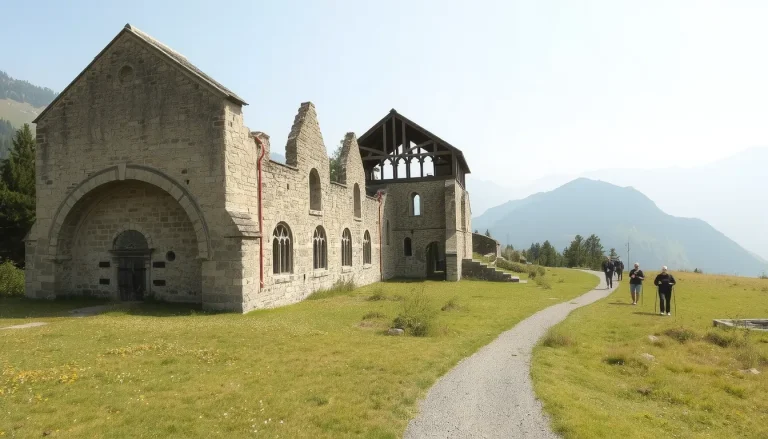 Abbaye de Clausonne : histoire, restauration et randonnées au Saix